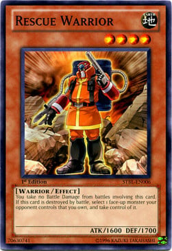 Rescue Warrior Card Front