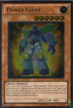 Power Giant Card Front