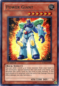 Power Giant Card Front