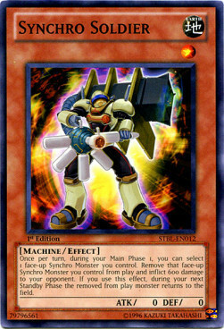 Synchro Soldier Card Front