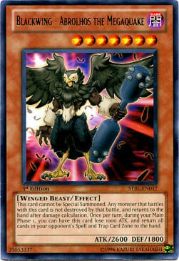 Blackwing - Abrolhos the Megaquake Card Front
