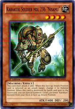 Karakuri Soldier mdl 236 "Nisamu" Card Front