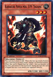 Karakuri Ninja mdl 339 "Sazank" · Super Rare 022