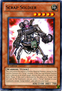 Scrap Soldier Card Front