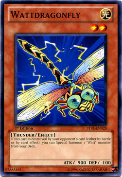 Wattdragonfly Card Front