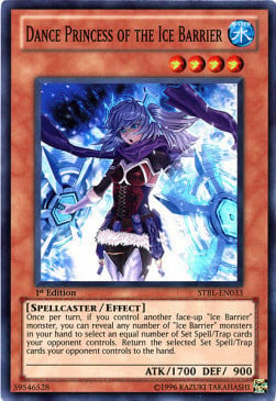 Dance Princess of the Ice Barrier Card Front