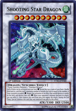 Shooting Star Dragon Card Front