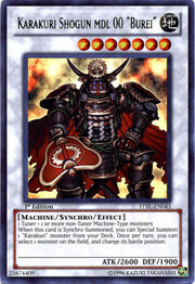 Karakuri Shogun mdl 00 "Burei" · Ultra Rare 043