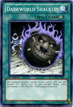 Darkworld Shackles Card Front