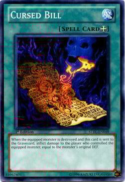 Cursed Bill Card Front