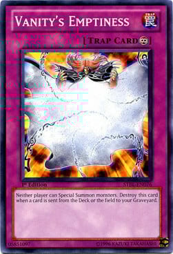 Vuoto della Vanità Card Front