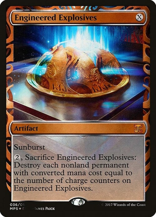 Engineered Explosives Card Front
