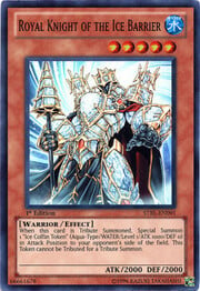 Royal Knight of the Ice Barrier · Super Rare 091