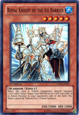 Royal Knight of the Ice Barrier Card Front