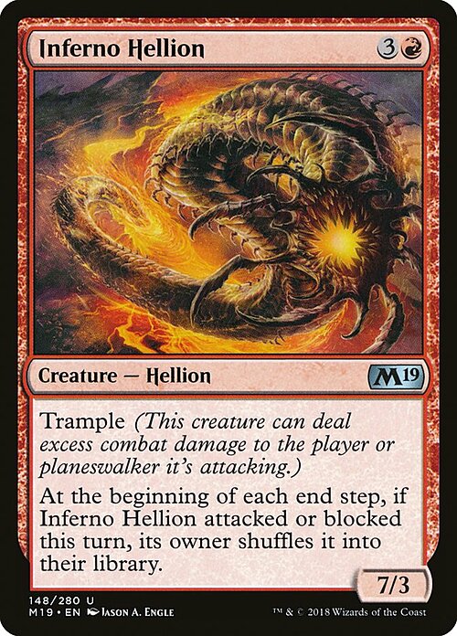Inferno Hellion Card Front