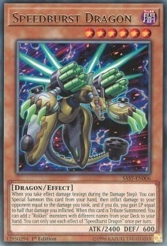 Speedburst Dragon Card Front