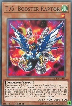 T.G. Raptor Impulso Card Front
