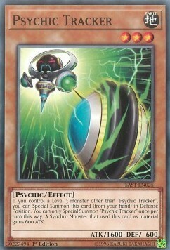 Psychic Tracker Card Front