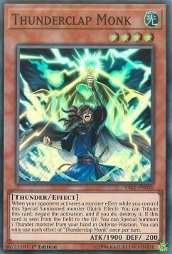 Thunderclap Monk Card Front