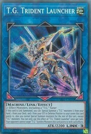 T.G. Trident Launcher · Secret Rare 050sec