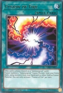 Fusion of Fire Card Front