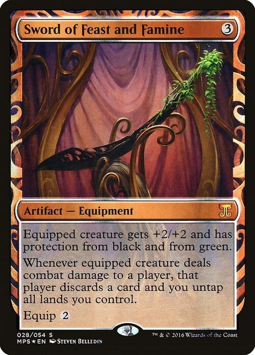 Sword of Feast and Famine Card Front