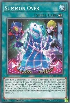 Summon Over Card Front