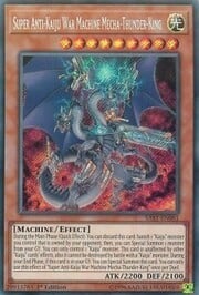 Super Anti-Kaiju War Machine Mecha-Thunder-King · Secret Rare 081sec