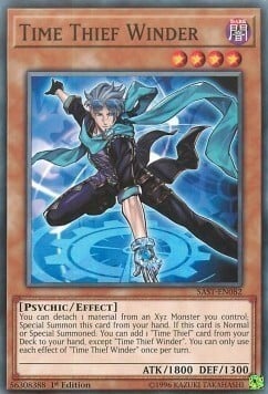 Ladro del Tempo Winder Card Front