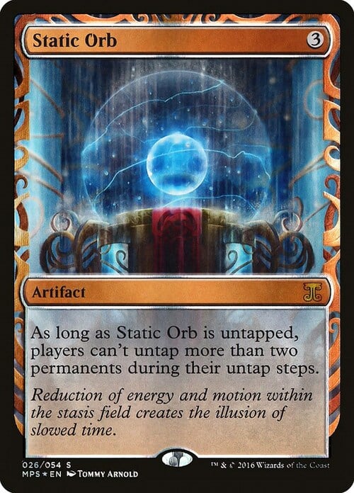 Static Orb Card Front