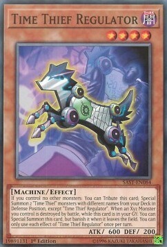 Ladro del Tempo Regolatore Card Front