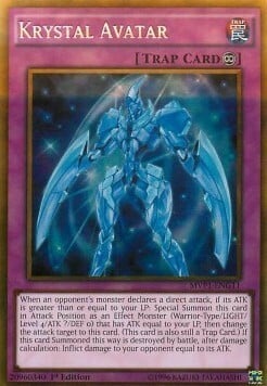 Avatar Krystal Card Front