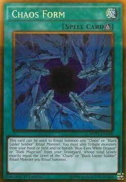 Chaos Form Card Front