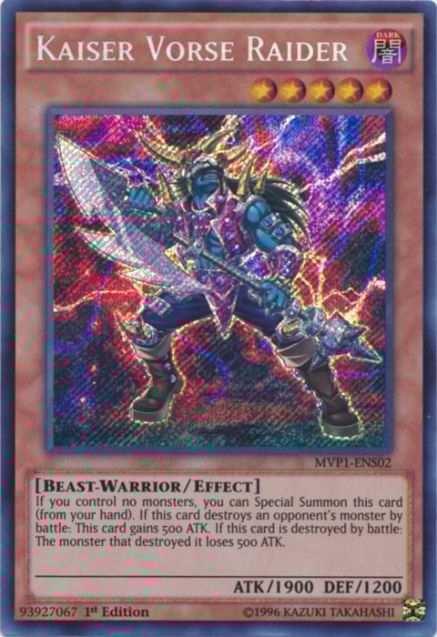 Kaiser Vorse Raider Card Front