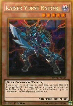 Predatore Vorse Kaiser Card Front