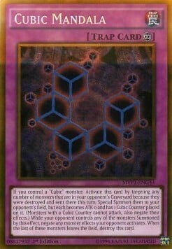 Cubic Mandala Card Front