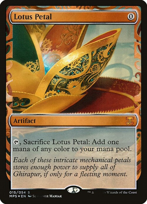 Lotus Petal Card Front