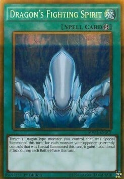 Dragon's Fighting Spirit Card Front