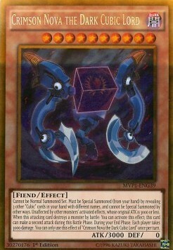 Crimson Nova the Dark Cubic Lord Card Front