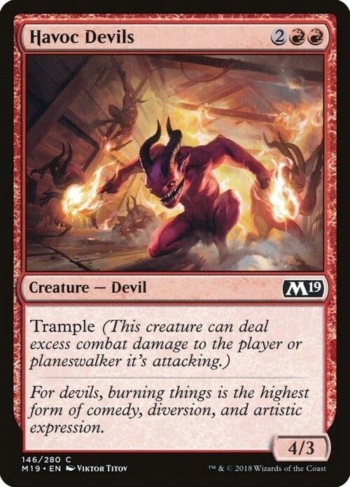 Havoc Devils Card Front