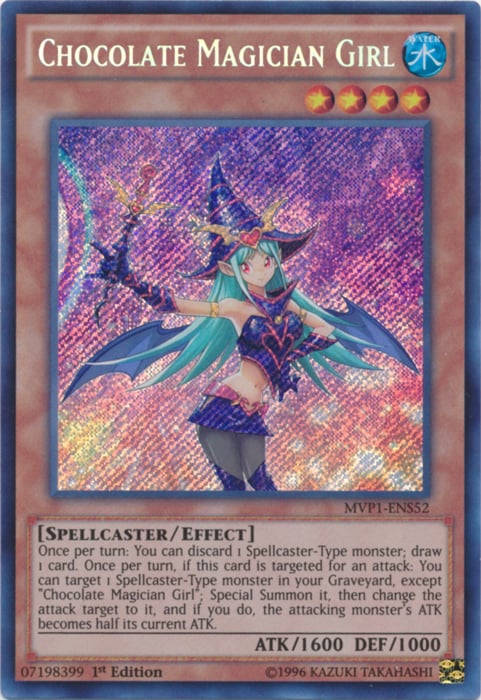 Chocolate Magician Girl Card Front