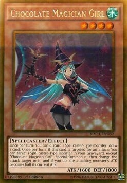 Chocolate Magician Girl Card Front