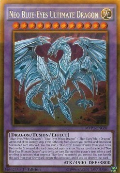 Neo Blue-Eyes Ultimate Dragon Card Front