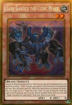 Dark Garnex the Cubic Beast Card Front