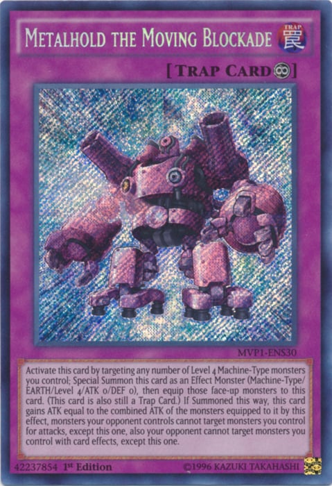 Metalhold the Moving Blockade Card Front