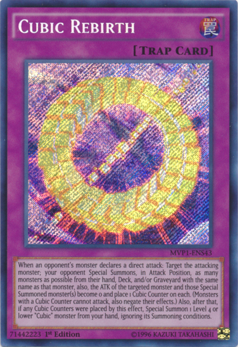 Cubic Rebirth Card Front