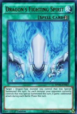 Dragon's Fighting Spirit Card Front