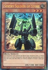 Sentry Soldier of Stone Card Front