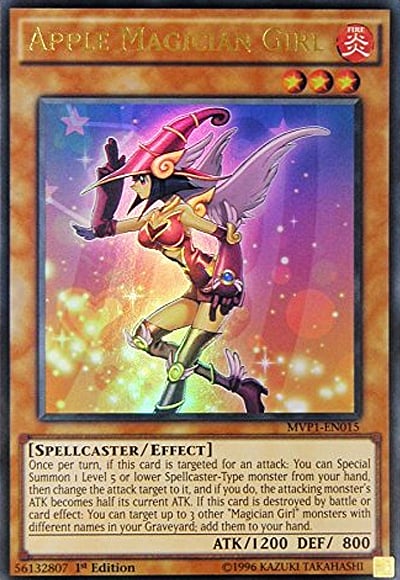 Apple Magician Girl Card Front