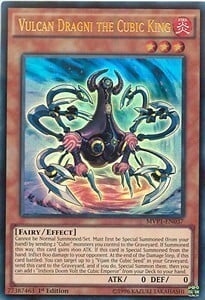 Vulcan Dragni the Cubic King Card Front